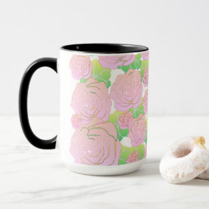 Light Pink Roses Mug