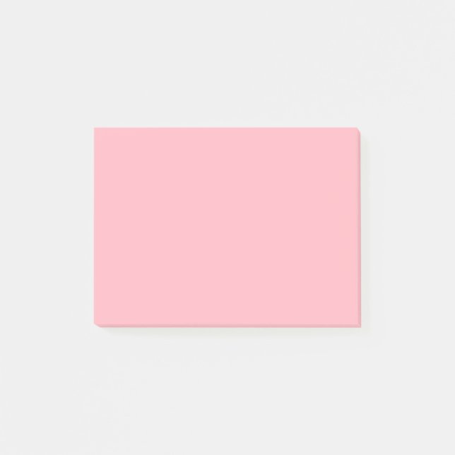 Light Pink Solid Colour Post-it Notes (Front)