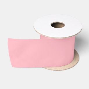 Light Pink Solid Colour Satin Ribbon