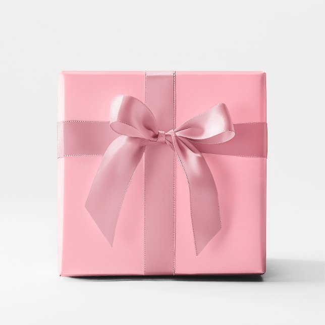 Light Pink Solid Colour Wrapping Paper (Light Pink Solid Color Wrapping Paper)