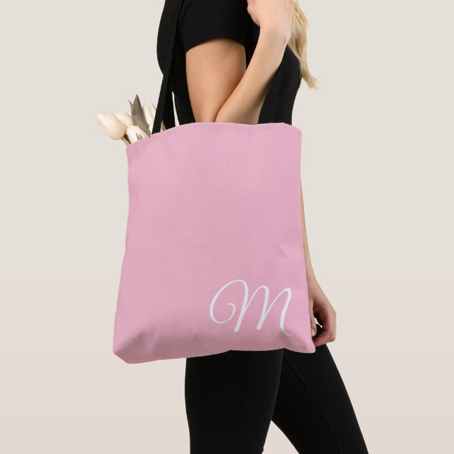 Light Pink Tote Bag (Close Up)