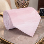 Light Pink Watercolor Custom Necktie<br><div class="desc">A beautiful and unique necktie featuring a delicate watercolor design. Perfect for adding a touch of sophistication and personality to any outfit. This custom tie makes a thoughtful gift for any occasion.</div>