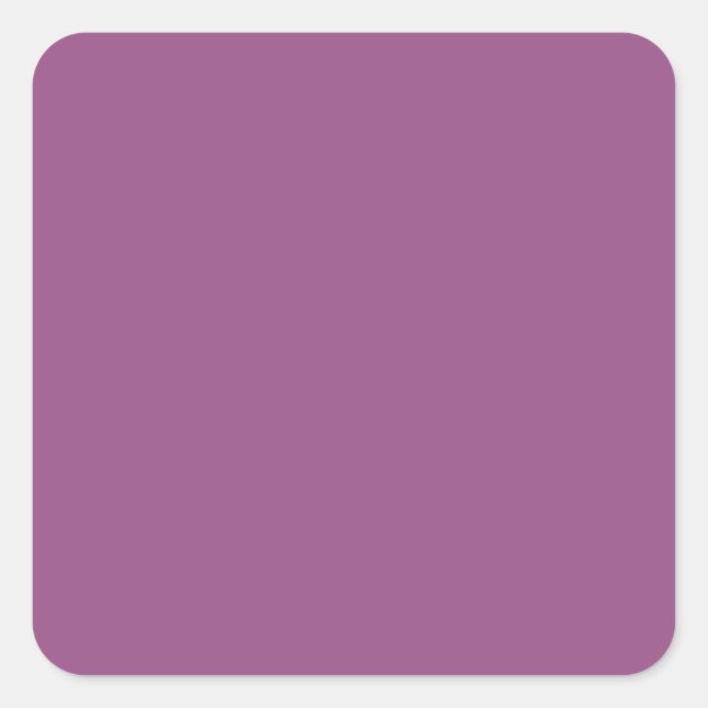 Light Plum Square Sticker (Front)