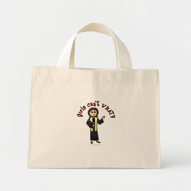 Light Preacher Mini Tote Bag (Front)