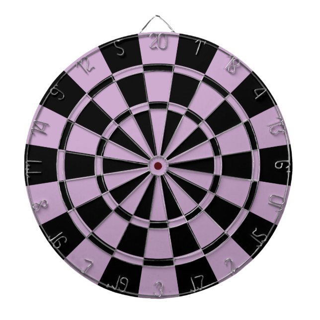 Light Purple And Black Dartboard (Front)