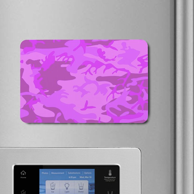 Light Purple Camouflage Magnet (Light Purple Camouflage Flexible Magnet)