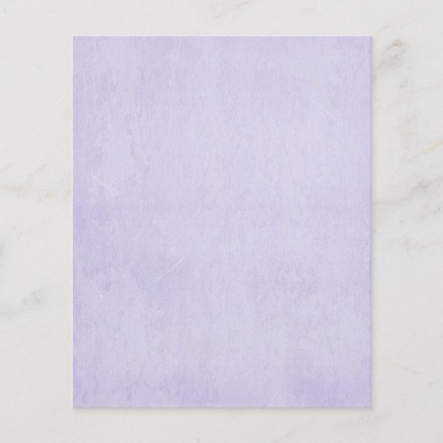 LIGHT PURPLE CARDBOARD BACKGROUND WALLPAPER TEMPLA FLYER (Front)