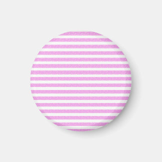 Light Purple Geometric Stripes Magnet