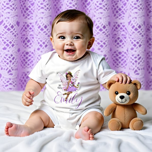 Light purple li'l fairy  baby bodysuit (Creator Uploaded)