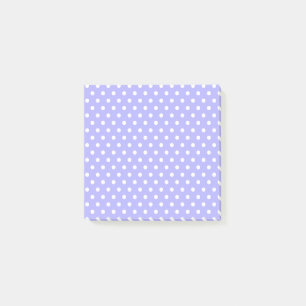 Light purple   Polka Dots Post-it Notes
