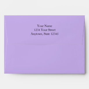 Light Purple RSVP Card or Greeting Card Envelopes