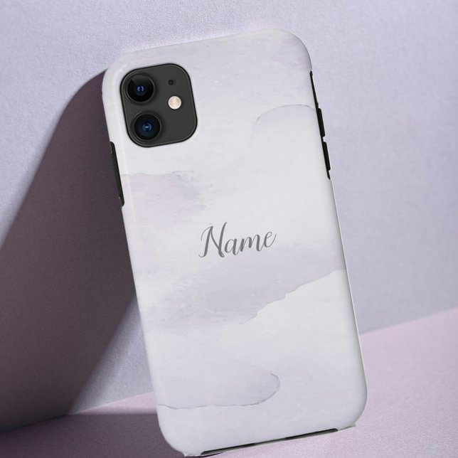 Light Purple Watercolor Case-Mate iPhone Case (Creator Uploaded)