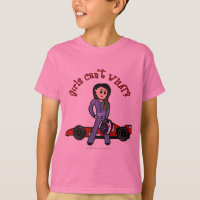 Light Race Car Driver Girl