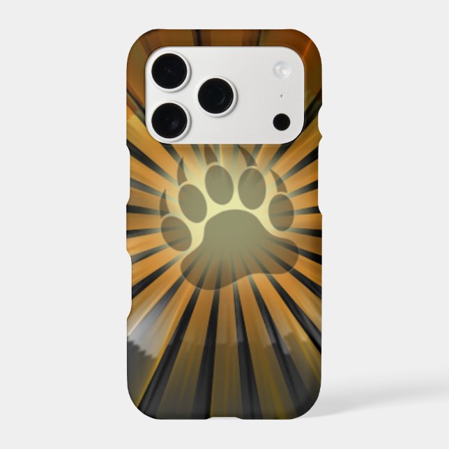 Light Rays Bear Pride Flag Bear Paw (Back)