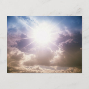 Light rays postcard