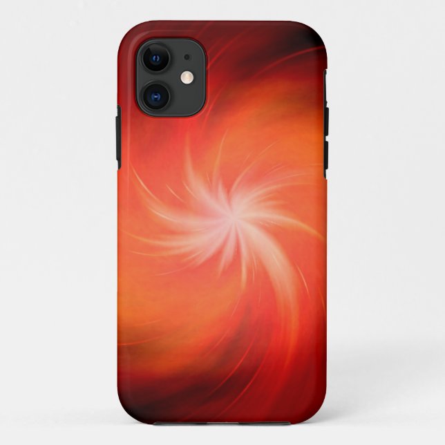 Light red spiral galaxy Case-Mate iPhone case (Back)