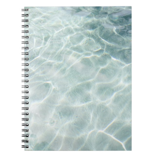 Light reflected on water at daytime notebook (Front)