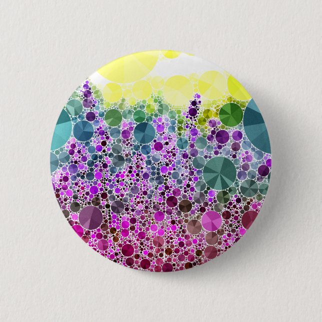 Light Rises 6 Cm Round Badge (Front)