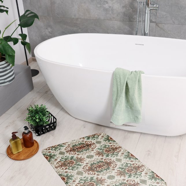 Light Rustic Traditional Bath Mat (Creator Uploaded)