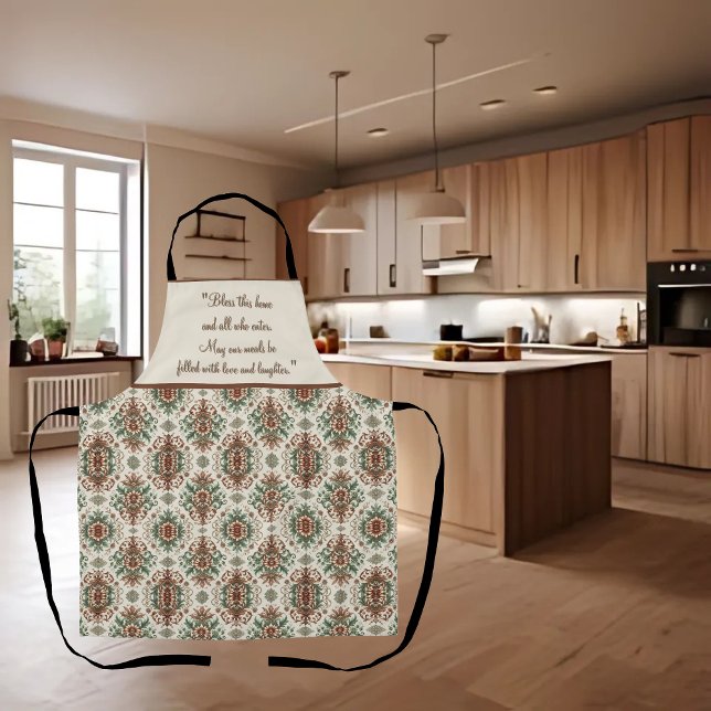 Light Rustic Traditional Customisable Apron (Creator Uploaded)