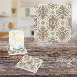 Light Rustic Traditional Stone Coaster