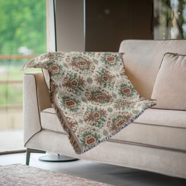 Light Rustic Traditional Throw Blanket (Creator Uploaded)