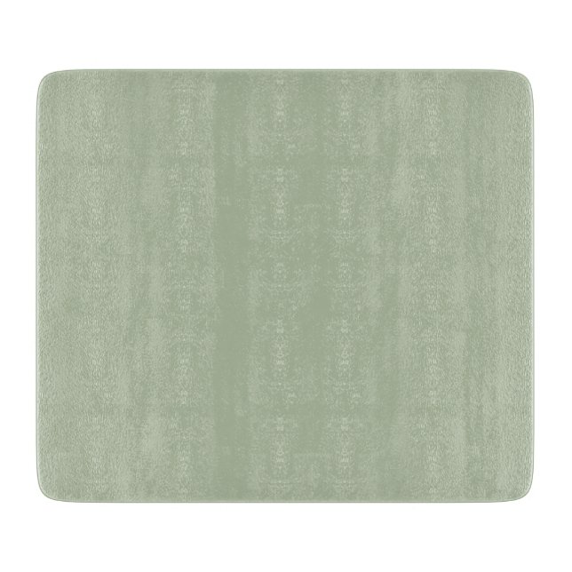 Light Sage Green Solid Colour Cutting Board (Front)
