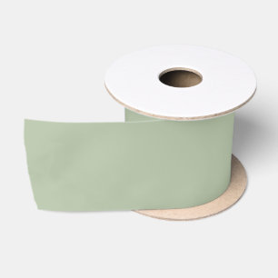 Light Sage Green Solid Colour Satin Ribbon