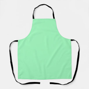 Light sea-foam apron