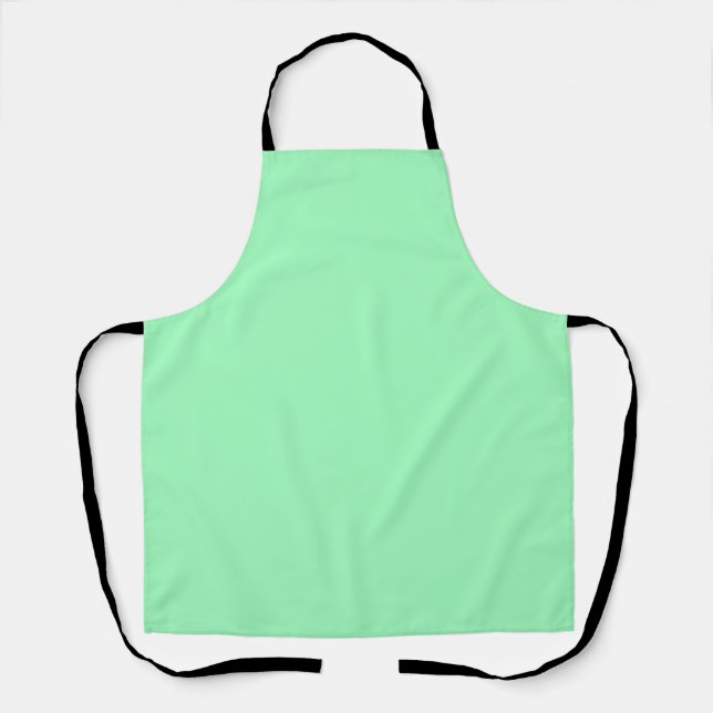 Light sea-foam apron (Front)