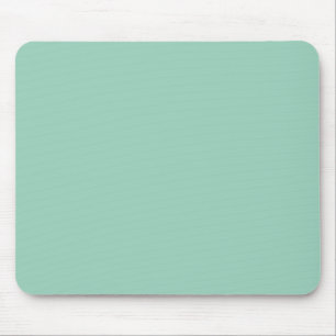 Light Seafoam Green Fashion Colour Trend Sea Foam Mouse Pad