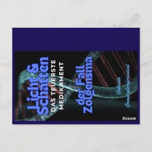 Light & Shadow the most expensive drug Postcard