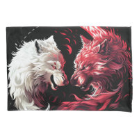 Light Shadow Wolf Spirit Animal Fantasy