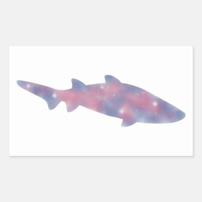 Light Shark Starscape Sticker (Front)