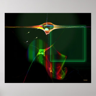 Light Ships At Zeta Reticuli Poster