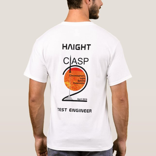 Light Shirt with NAME and ROLE (Back)