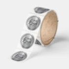 Light Silver Foil Your Business Logo Here