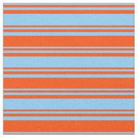 Light Sky Blue & Red Lines Pattern