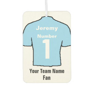 Light Sky Blue Shirts Fan Car Air Freshener