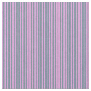 Light Slate Grey and Plum Striped Pattern Fabric