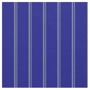 Light Slate Grey & Blue Coloured Stripes Fabric