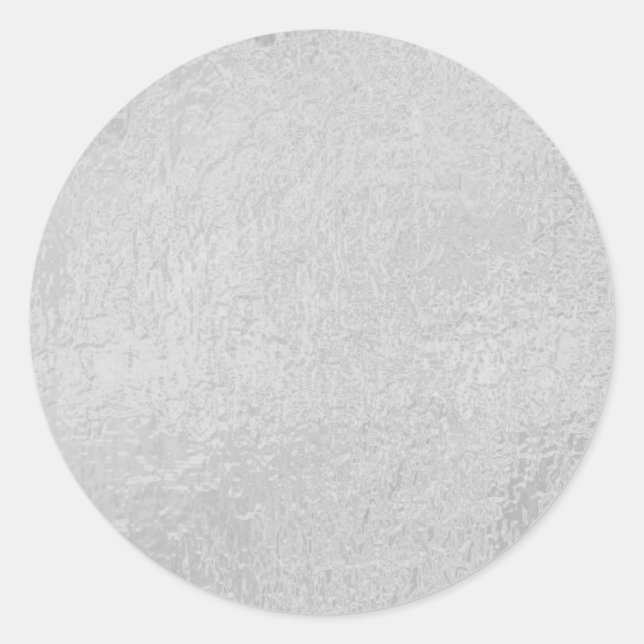 LIGHT Source - Black n White Sparkle Wheel Classic Round Sticker (Front)