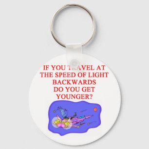 light speed phyisics joke key ring
