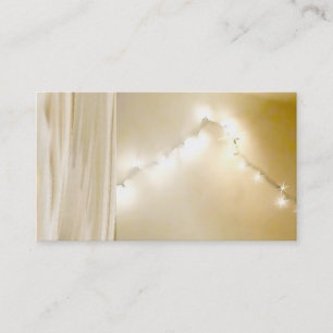Light Spiritual Glow Night Firefly Business Cards