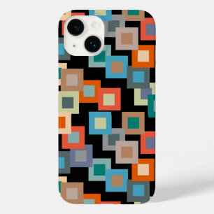 Light Squares on Dark Case-Mate iPhone Case