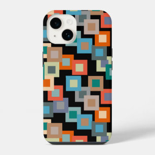 Light Squares on Dark Case-Mate iPhone Case