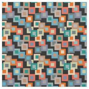 Light Squares on Dark Fabric