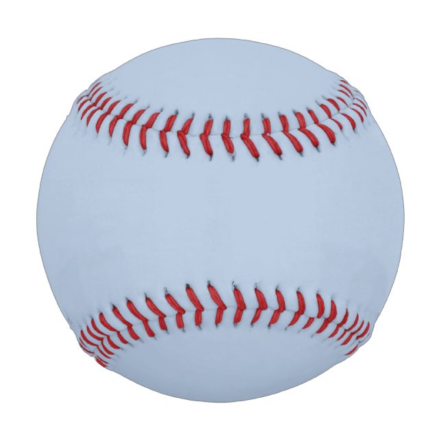 Light Steel Blue Solid Colour Baseball (Front)