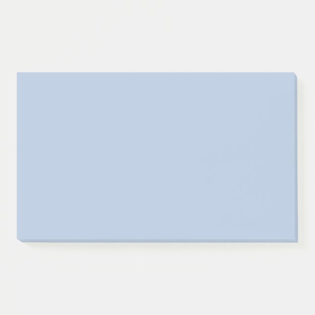 Light Steel Blue Solid Colour Post-it Notes (Front)