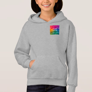 Light Steel Double Side Design Template Kids Girls